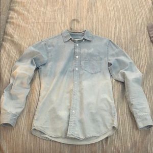 denim dip dyed long sleeve